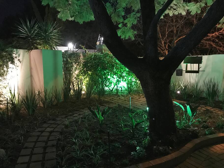 Your own private garden - sit on the verandah and watch the birds feeding.