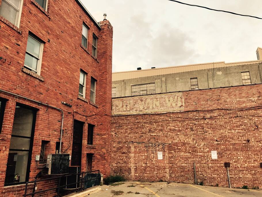 Ample, off street downtown parking