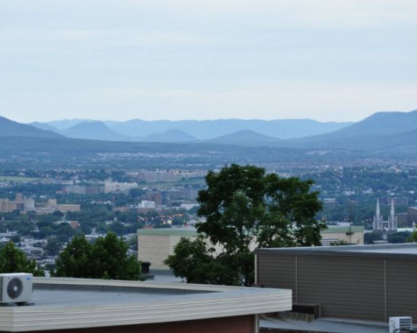 Vue de la terrasse