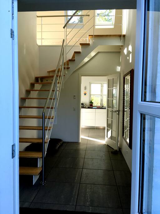 The hall