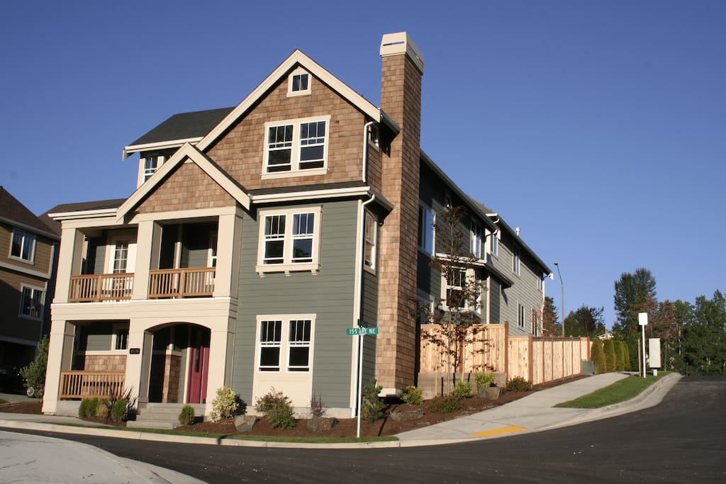 Large 4-bedroom house at quiet corner lot