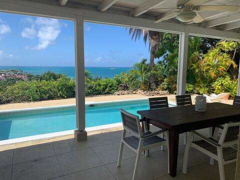 Unique Sea View Villa 5 minutes from the Beach