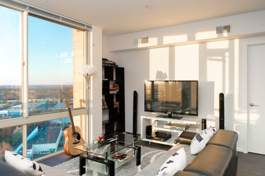 Scenic and relaxing living area