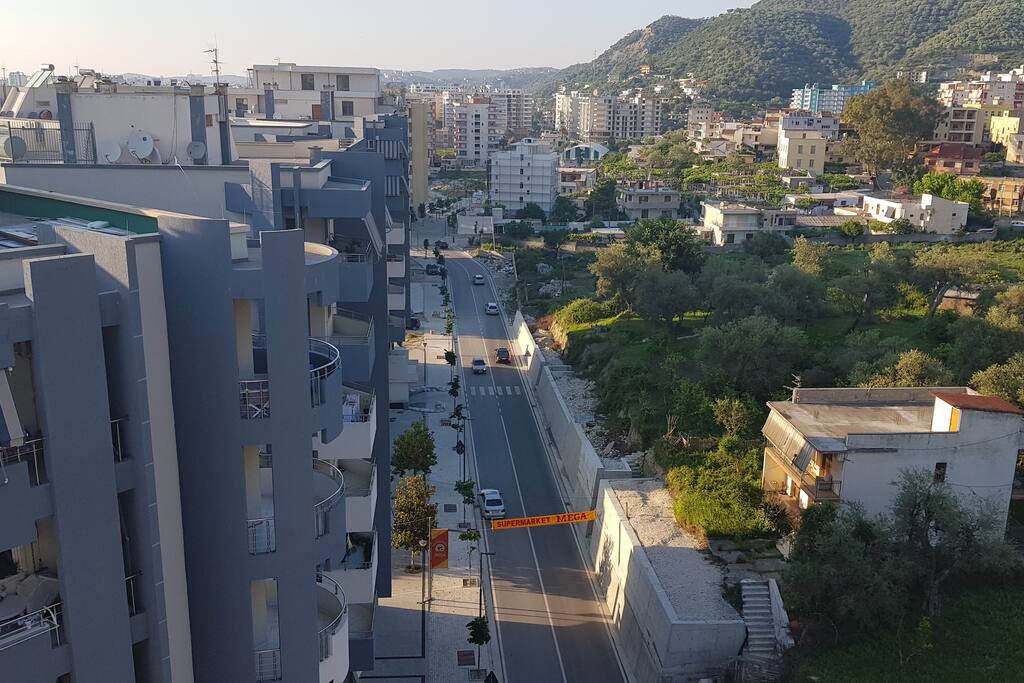 The other side of building