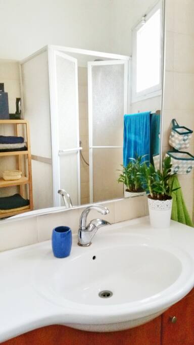 Bathroom with separate WC
