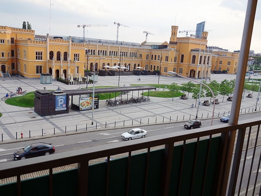 View from the balcony.