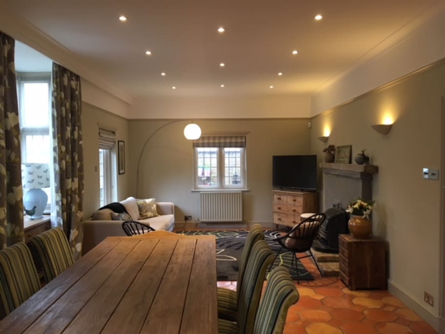 Dining and seating area