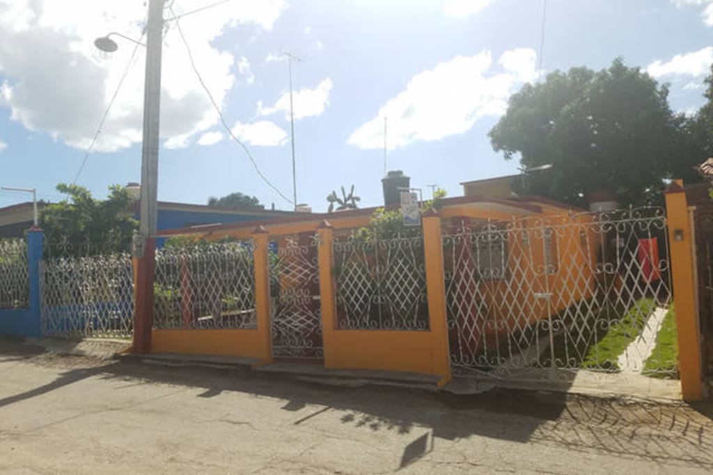 Frente de la casa