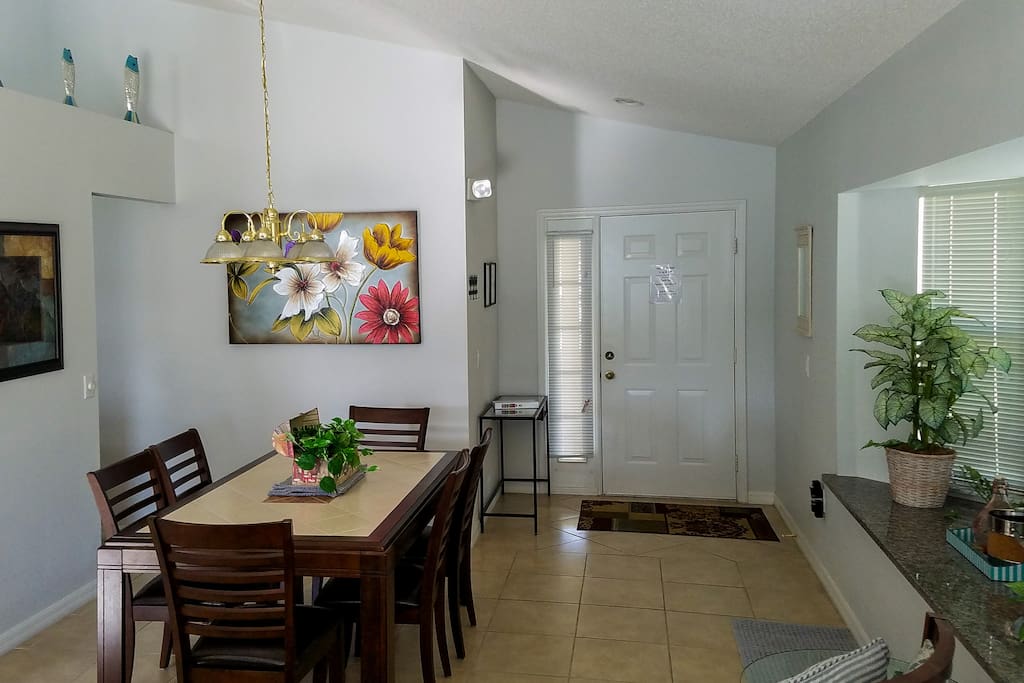 Foyer and Dining Room