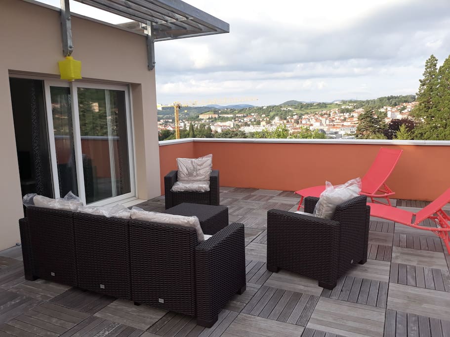 Terrasse de 95 m2