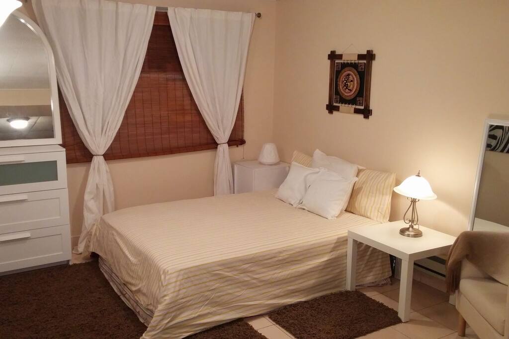 Very spacious and sunny Bedroom