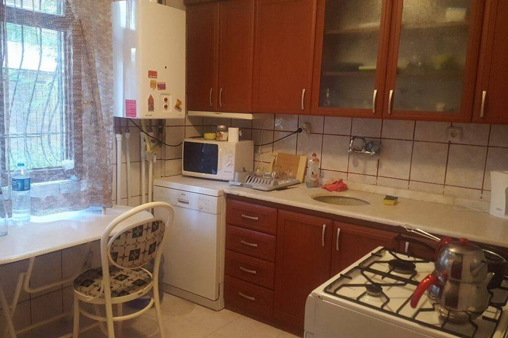 Common use area as kitchen