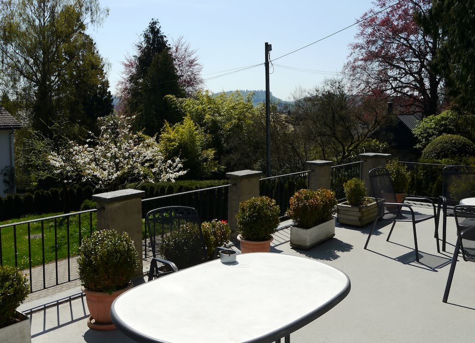 Wunderschöne Terrasse zum Verweilen
