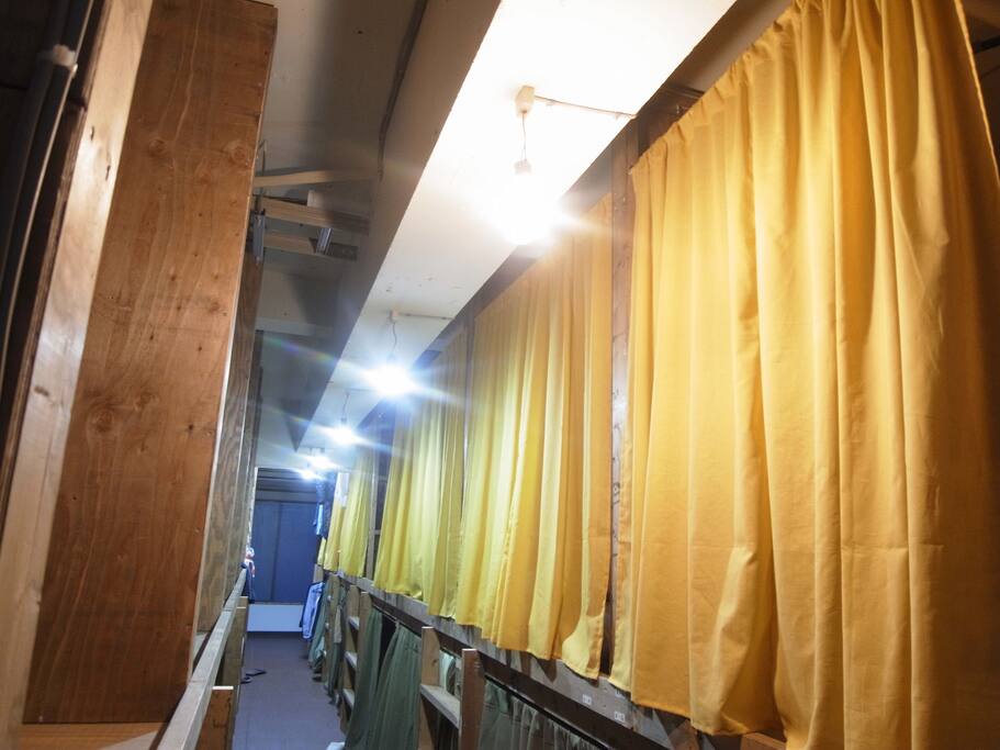 ドミトリールーム / Dormitory Room
全室ドミトリーです
All room is dormitory.