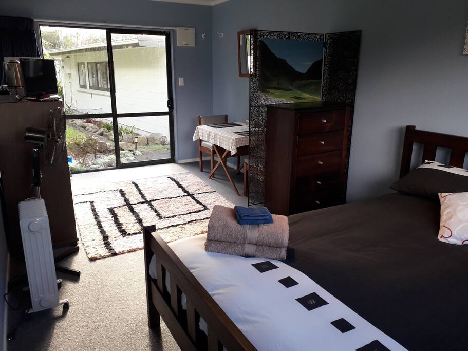 The room is very spacious