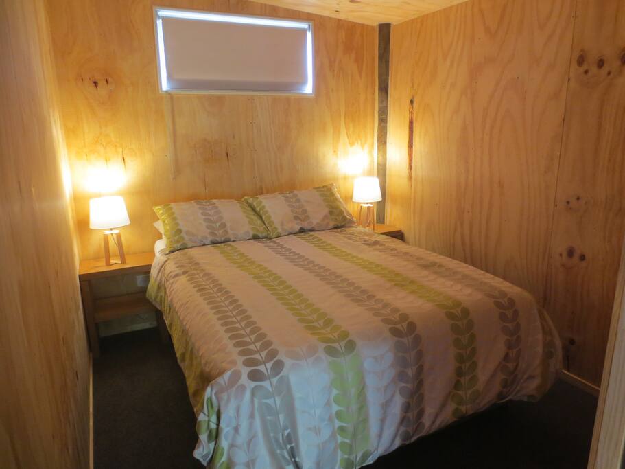 This cosy bedroom is very quiet and boasts a brand new double bed.