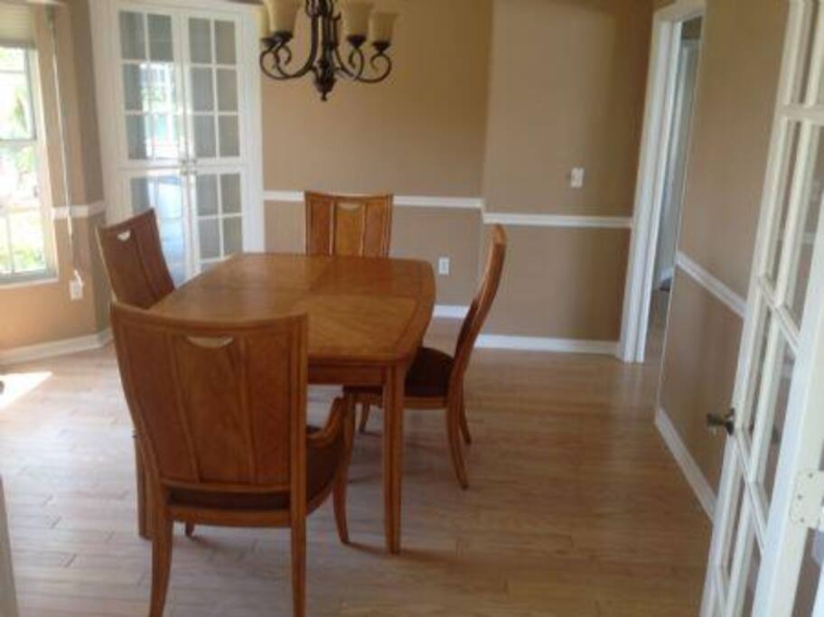 Dining area