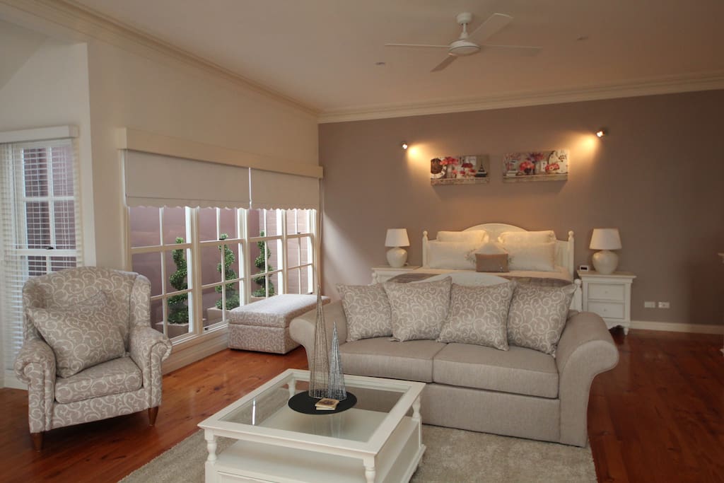 Our very spacious, modern & airy Studio.