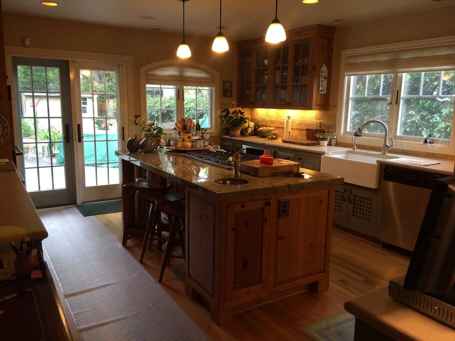 Gourmet kitchen