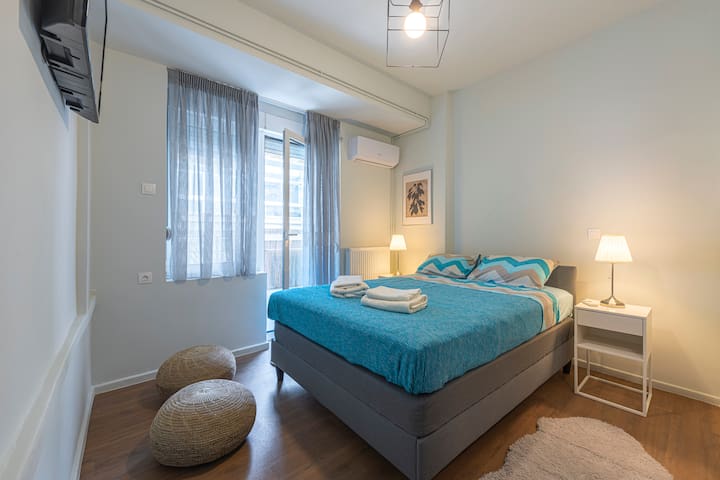 5BD Central Flat with Balcony, Brand New 120 sq.m