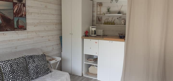 Studio Coquet Au Bord De La Plage - Plérin