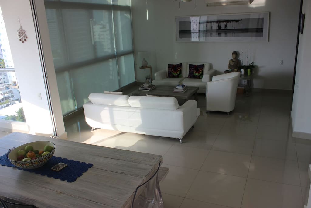 Livingroom with ocean views