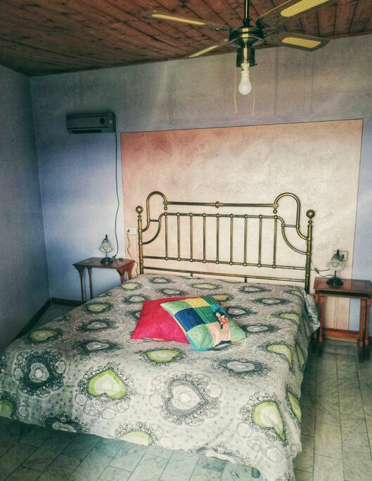 the bedroom
