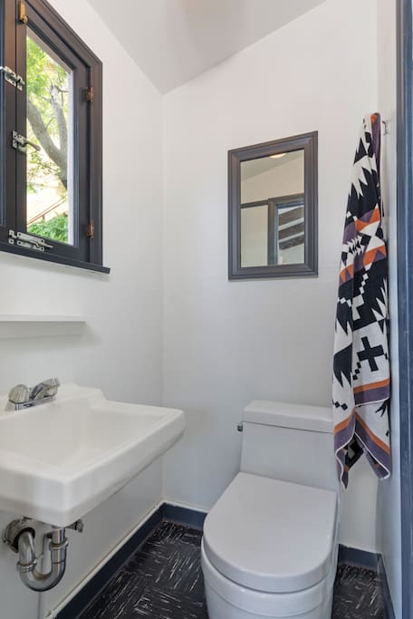 Your private en-suite bathroom with shower