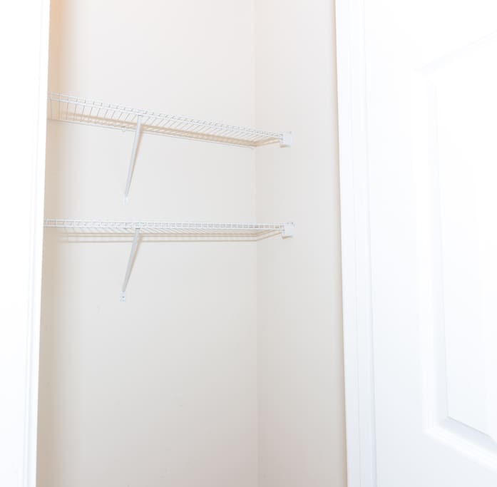 Spacious closet