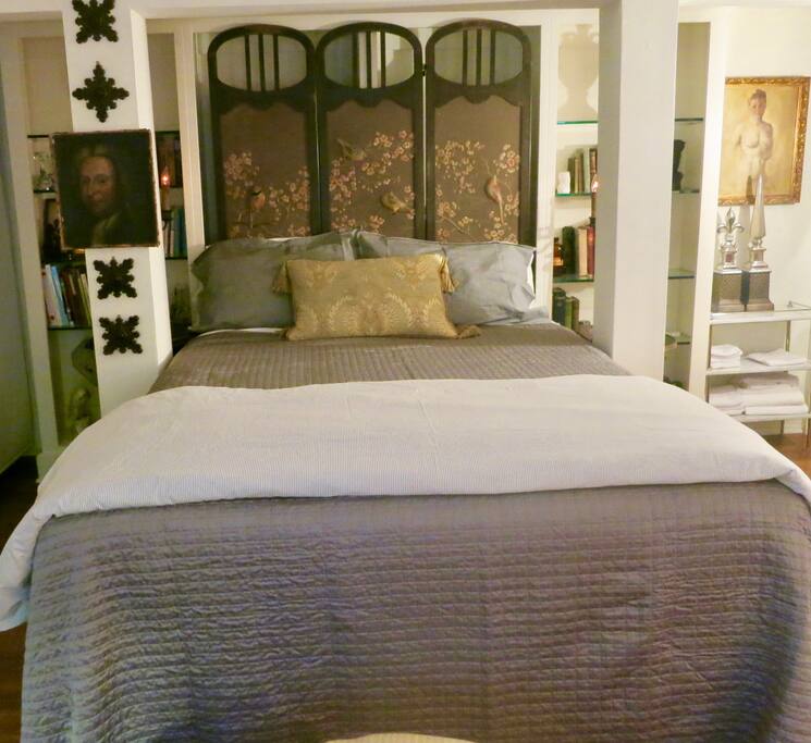 New Queen size Bed.