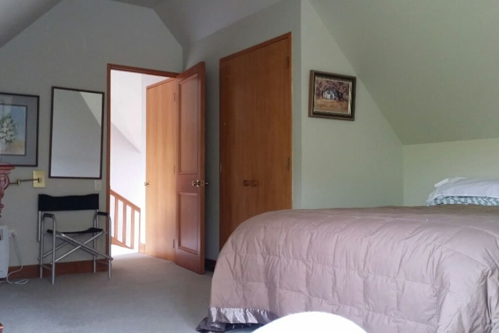 Bedroom 1, out to landing and stairs