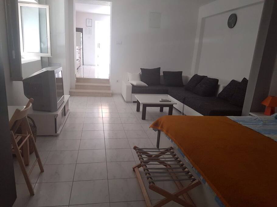 Studio apartman A - living room/bedroom