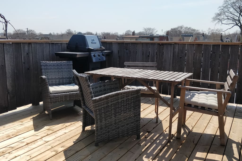 Patio and BBQ