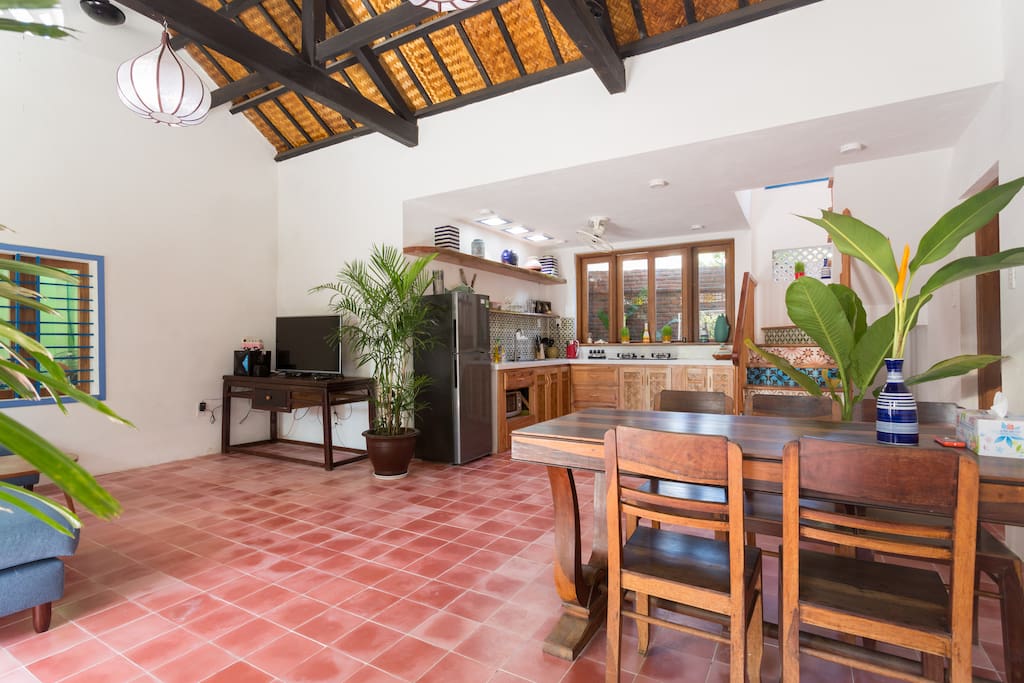 Living room & kitchen
