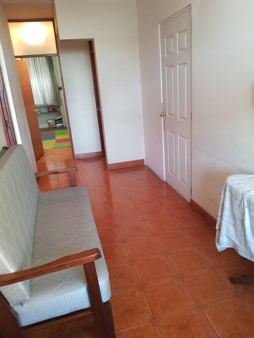 Hall para lectura y planchador