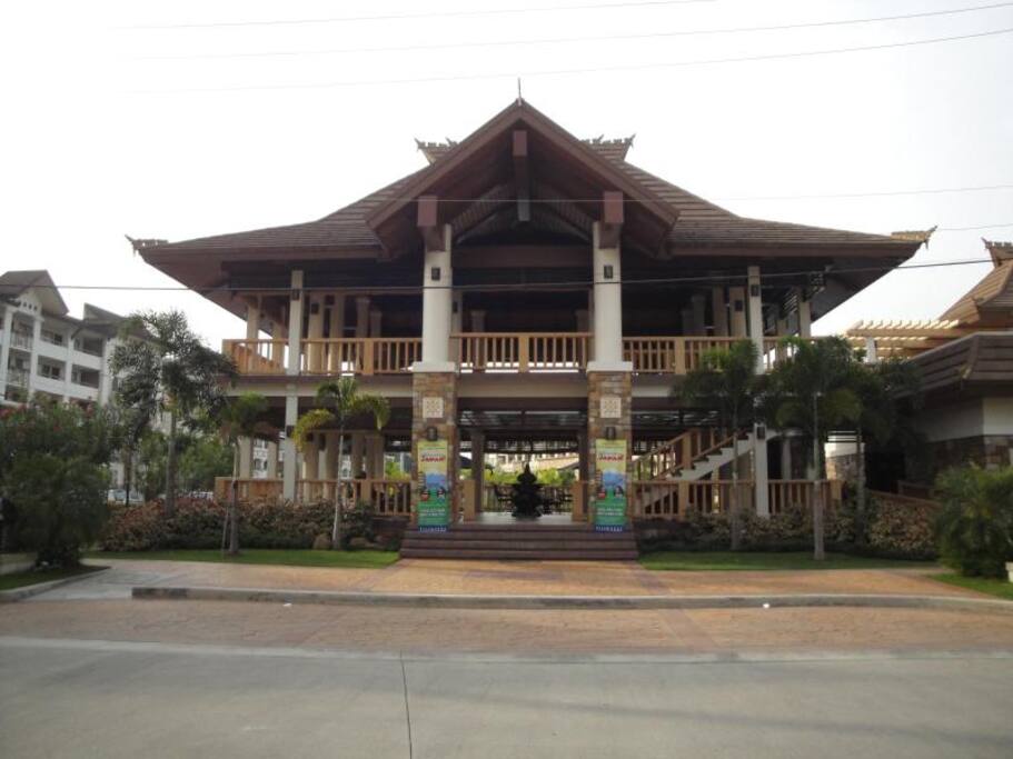 Clubhouse entrance