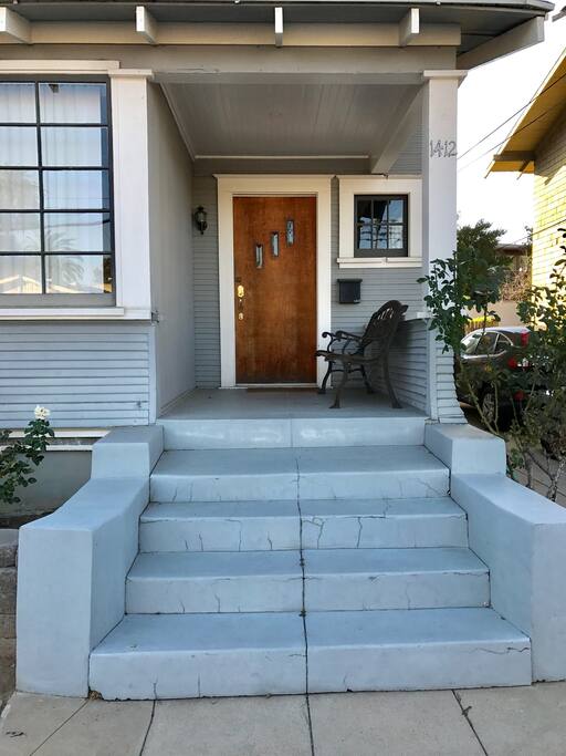 Front entrance to the home.