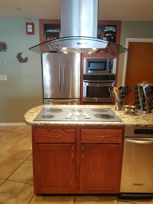 small part of the kitchen