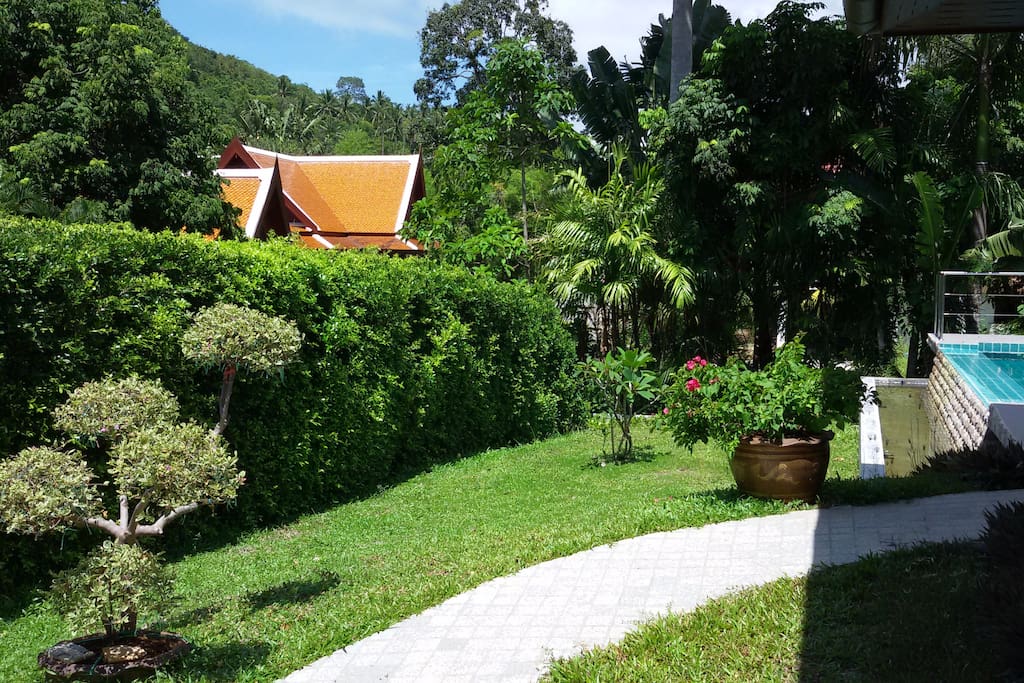 peaceful village location