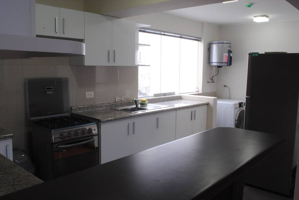 Newly remodeled kitchen