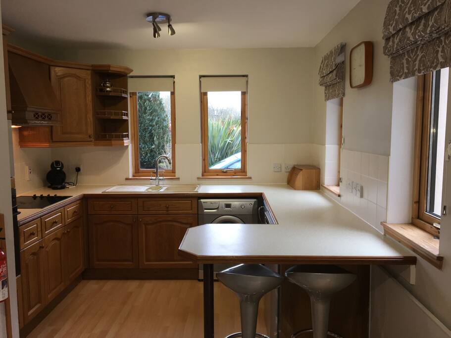 Open plan kitchen