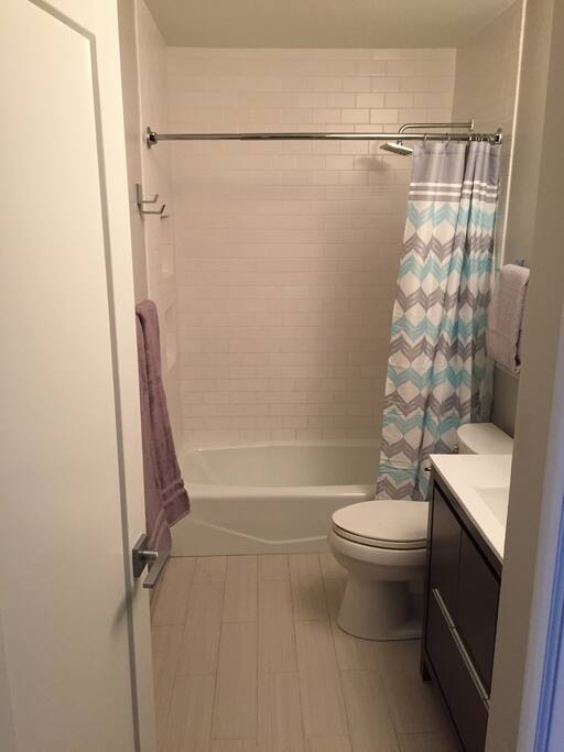 Private bathroom.