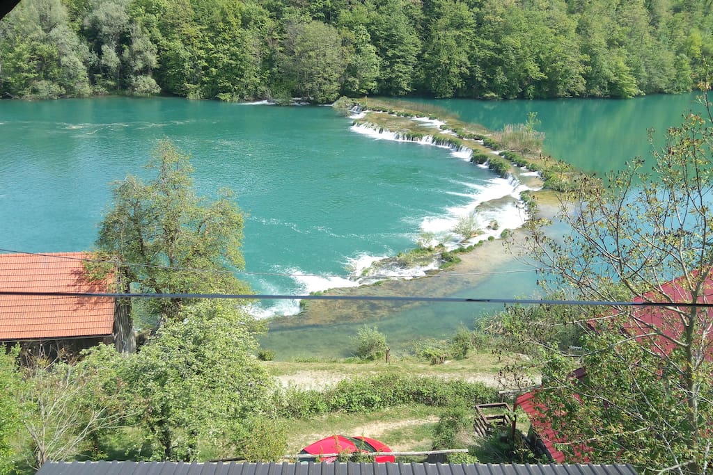 view from balcony and from bedroom