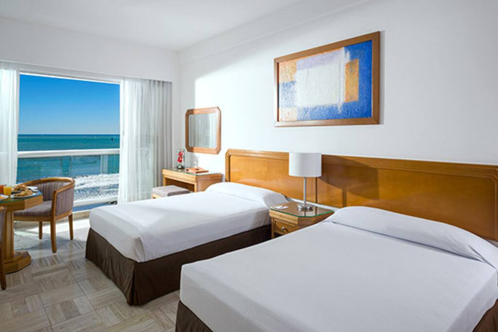 Room - two double beds