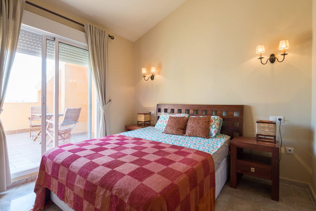 Master suite on the second floor