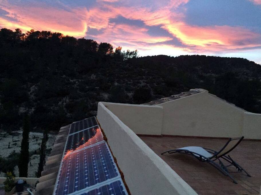 Roof terrace