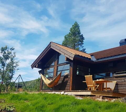 Beautiful cabin, lovely views. Norefjell's sunny side