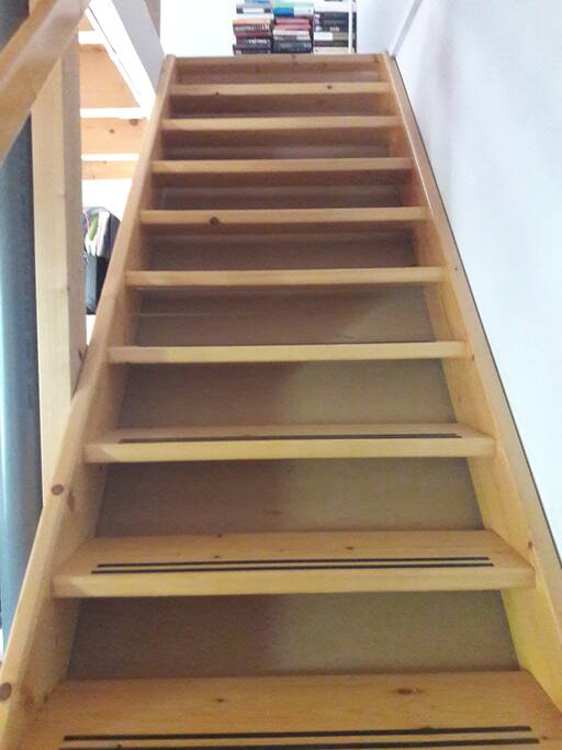 You have to use the stairs