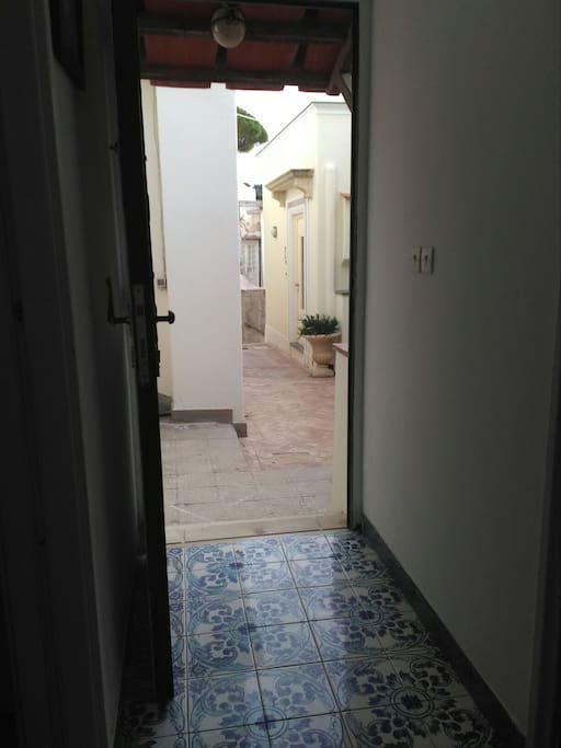 entrance