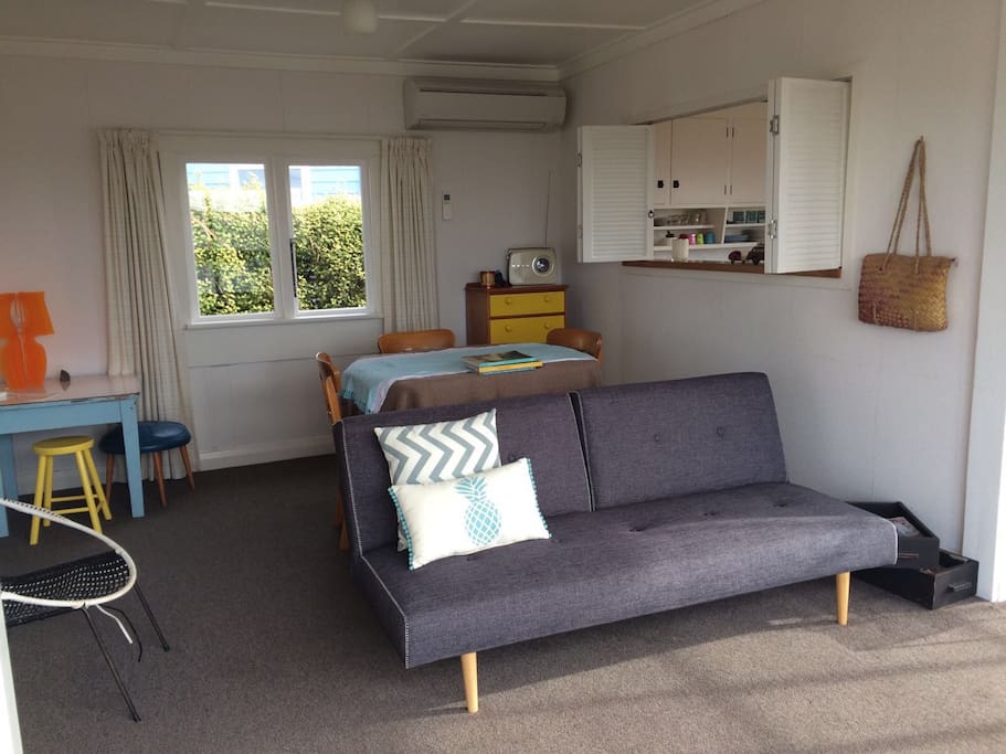 Our cosy but funky living room.